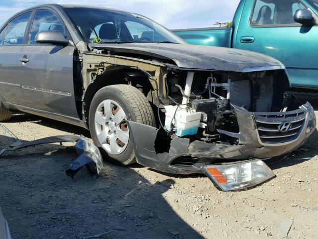 5NPET4AC4AH595582 - 2010 HYUNDAI SONATA GLS GRAY photo 9