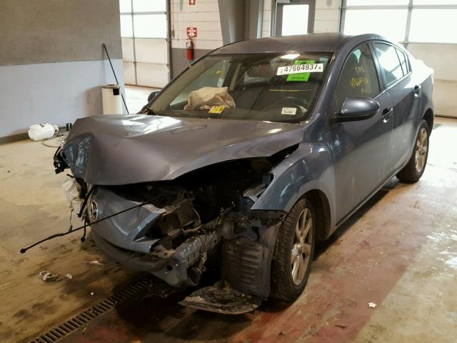 JM1BL1VG0B1421757 - 2011 MAZDA 3 I BLUE photo 2