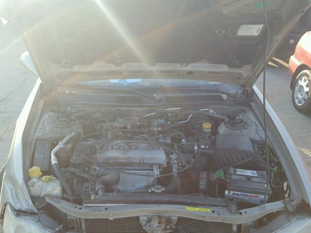 1N4DL01D5YC245922 - 2000 NISSAN ALTIMA XE TAN photo 7