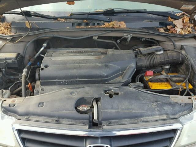 5FNRL18834B138251 - 2004 HONDA ODYSSEY EX TAN photo 7