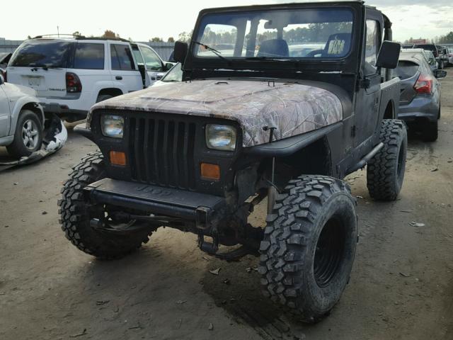 1J4FY19P3PP226957 - 1993 JEEP WRANGLER / BROWN photo 2