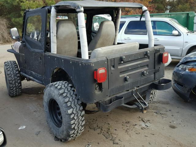 1J4FY19P3PP226957 - 1993 JEEP WRANGLER / BROWN photo 3