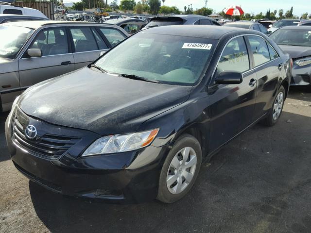 4T4BE46KX9R124181 - 2009 TOYOTA CAMRY BASE BLACK photo 2