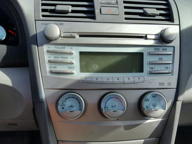 4T4BE46KX9R124181 - 2009 TOYOTA CAMRY BASE BLACK photo 9