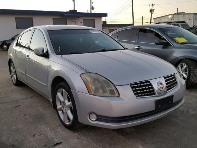 1N4BA41E24C877641 - 2004 NISSAN MAXIMA SE SILVER photo 1