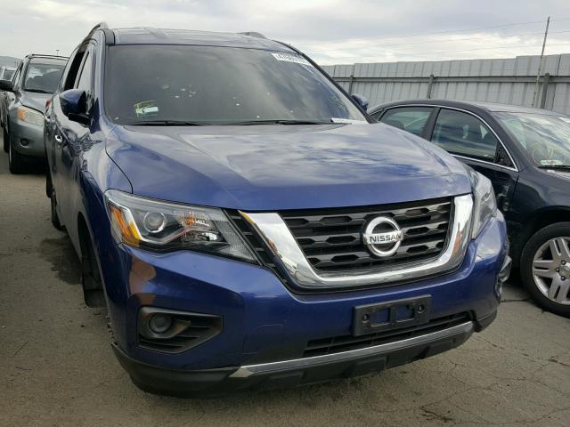 5N1DR2MN3HC621392 - 2017 NISSAN PATHFINDER BLUE photo 1