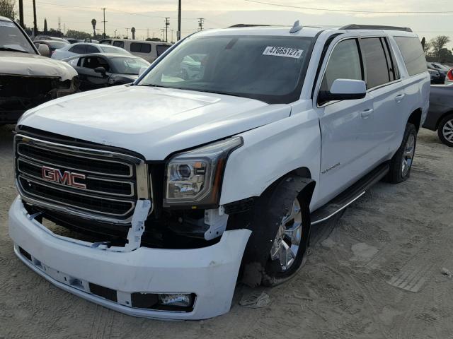 1GKS1GKC4GR482231 - 2016 GMC YUKON XL C WHITE photo 2