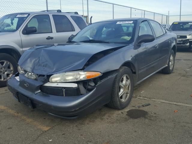 1G3NL52E74C159539 - 2004 OLDSMOBILE ALERO GL GRAY photo 2