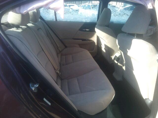 1HGCR2F72DA093463 - 2013 HONDA ACCORD EX 勃艮第红 照片 6