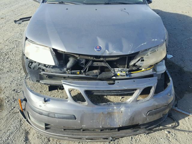 YS3FB49S441025234 - 2004 SAAB 9-3 LINEAR GRAY photo 7