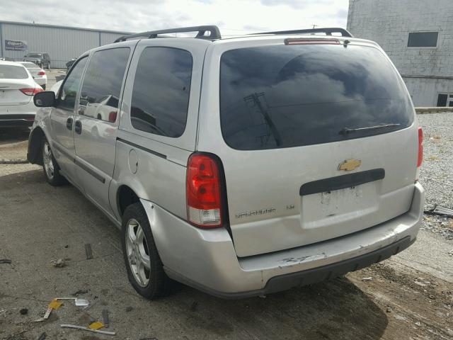 1GNDV23118D143568 - 2008 CHEVROLET UPLANDER L 银色 照片 3