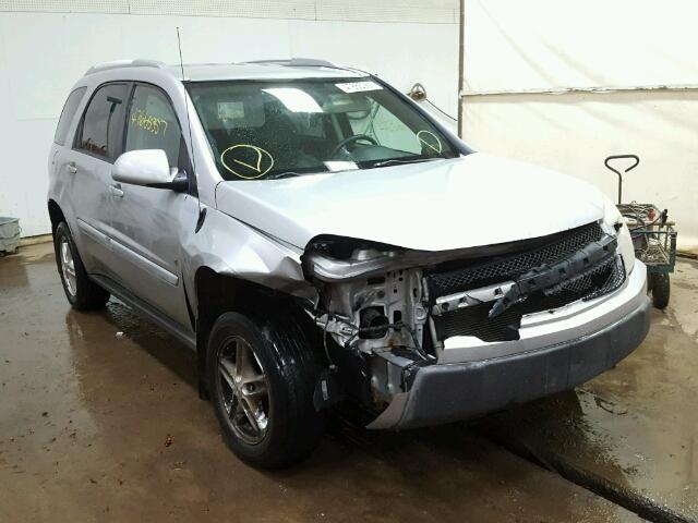 2CNDL73F666211006 - 2006 CHEVROLET EQUINOX LT SILVER photo 1