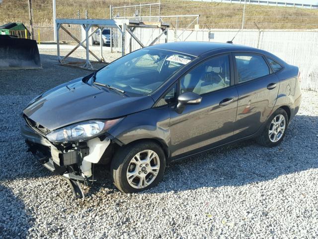 3FADP4BJ3GM156475 - 2016 FORD FIESTA SE GRAY photo 2