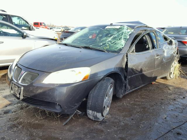 1G2ZG58N774201367 - 2007 PONTIAC G6 BASE GRAY photo 2