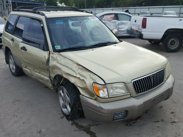 JF1SF65541H750363 - 2001 SUBARU FORESTER S Կանաչ լուսանկար 1