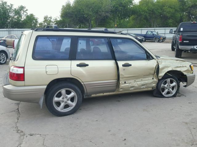 JF1SF65541H750363 - 2001 SUBARU FORESTER S Կանաչ լուսանկար 9