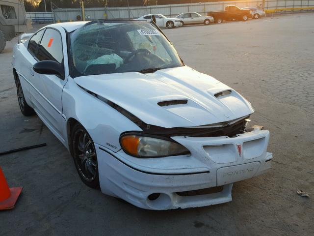 1G2NW12E64C146124 - 2004 PONTIAC GRAND AM G WHITE photo 1