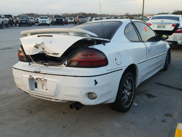 1G2NW12E64C146124 - 2004 PONTIAC GRAND AM G WHITE photo 4