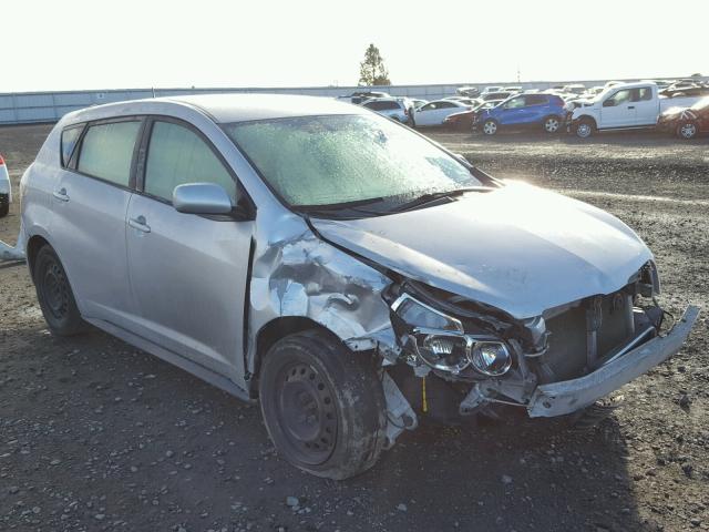 5Y2SP67889Z456274 - 2009 PONTIAC VIBE SILVER photo 1