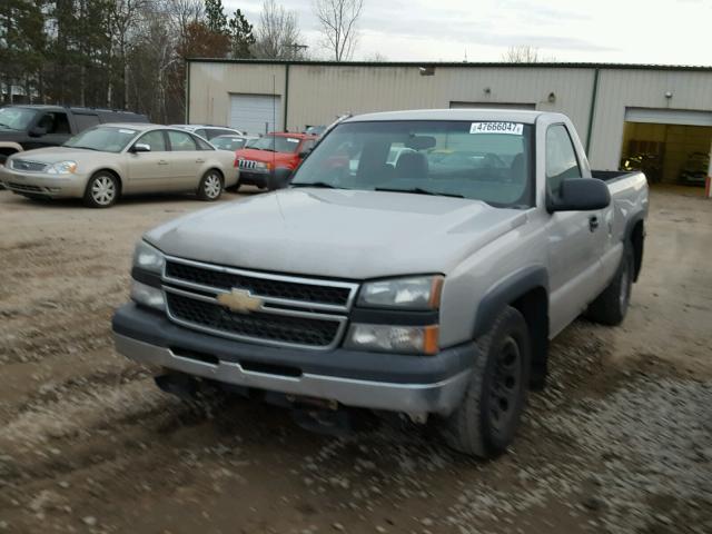 3GCEC14X56G262157 - 2006 CHEVROLET SILVERADO TAN photo 2