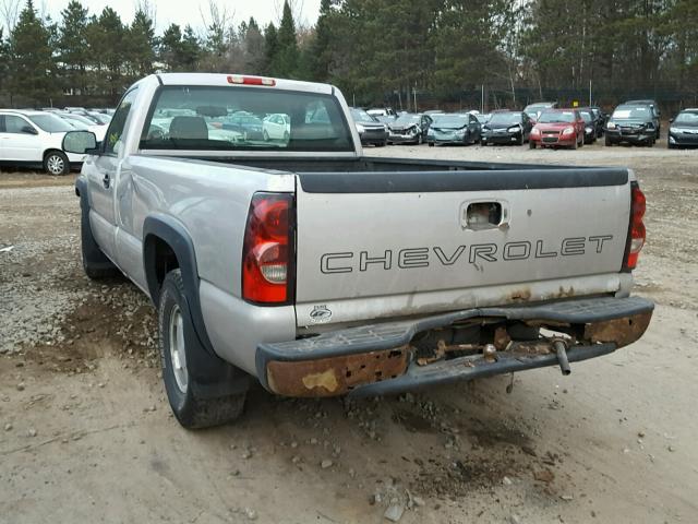 3GCEC14X56G262157 - 2006 CHEVROLET SILVERADO TAN photo 3