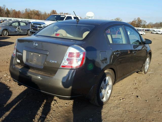 3N1AB61E97L632135 - 2007 NISSAN SENTRA 2.0 BROWN photo 4