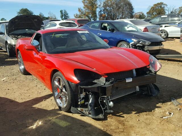 1G1YY26U075139097 - 2007 CHEVROLET CORVETTE RED photo 1