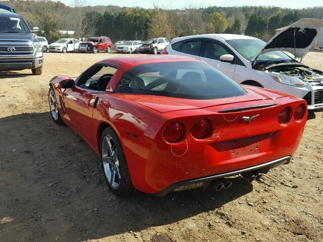 1G1YY26U075139097 - 2007 CHEVROLET CORVETTE RED photo 3