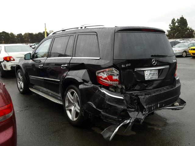 4JGBF8GE3CA772204 - 2012 MERCEDES-BENZ GL 550 4MA BLACK photo 3