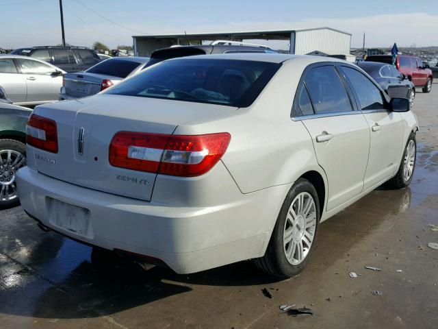 3LNHM26156R660400 - 2006 LINCOLN ZEPHYR BEIGE photo 4