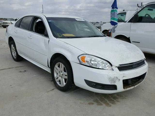 2G1WG5EK0B1314163 - 2011 CHEVROLET IMPALA LT WHITE photo 1