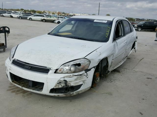 2G1WG5EK0B1314163 - 2011 CHEVROLET IMPALA LT WHITE photo 2