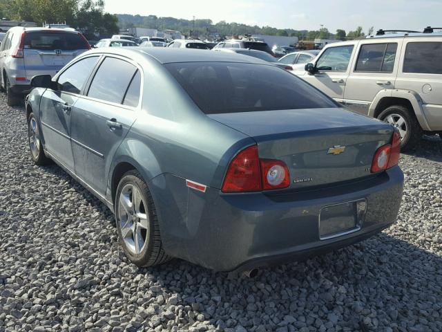 1G1ZH57B794232162 - 2009 CHEVROLET MALIBU 1LT BLUE photo 3