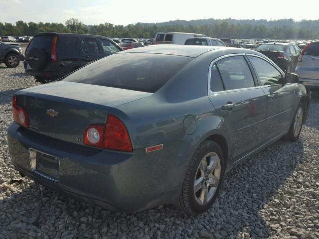 1G1ZH57B794232162 - 2009 CHEVROLET MALIBU 1LT BLUE photo 4