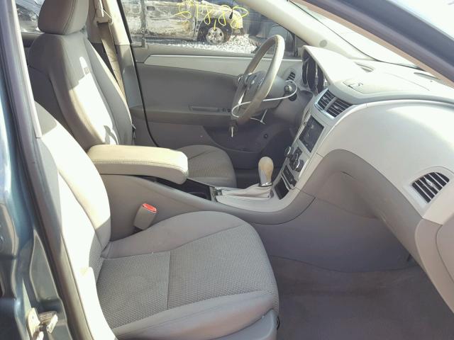 1G1ZH57B794232162 - 2009 CHEVROLET MALIBU 1LT BLUE photo 5