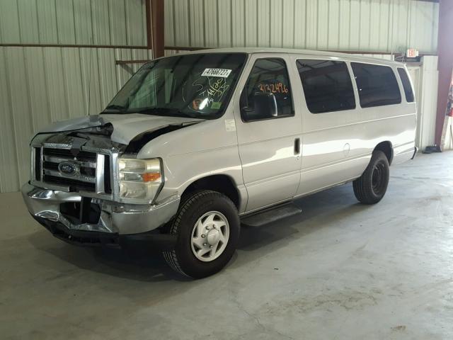 1FBSS31L08DA49544 - 2008 FORD ECONOLINE SILVER photo 2