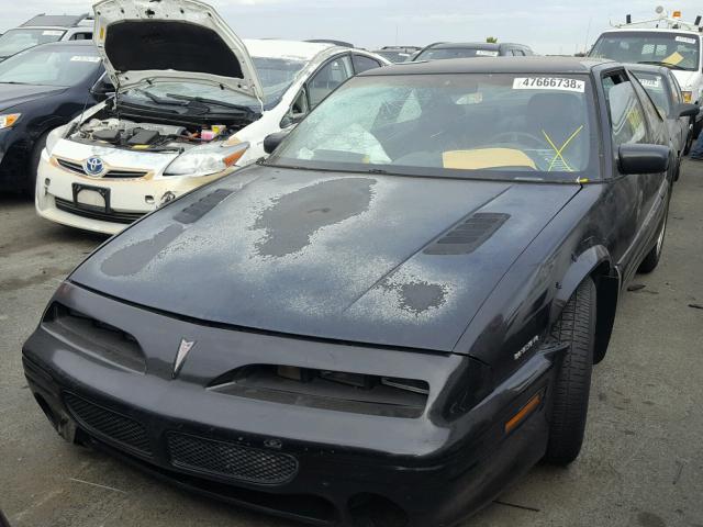 1G2WJ12X1RF279285 - 1994 PONTIAC GRAND PRIX შავი ფოტო 2
