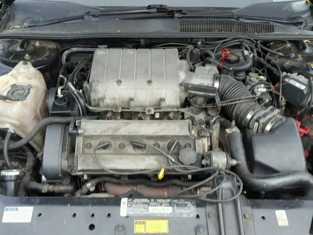 1G2WJ12X1RF279285 - 1994 PONTIAC GRAND PRIX შავი ფოტო 7