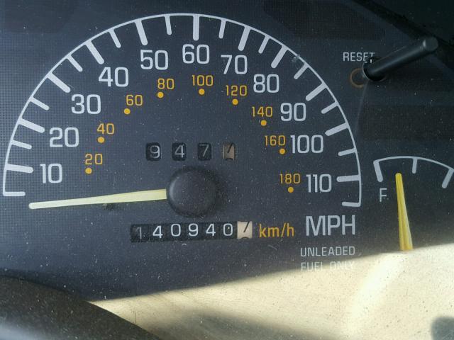 1G2WJ12X1RF279285 - 1994 PONTIAC GRAND PRIX შავი ფოტო 8