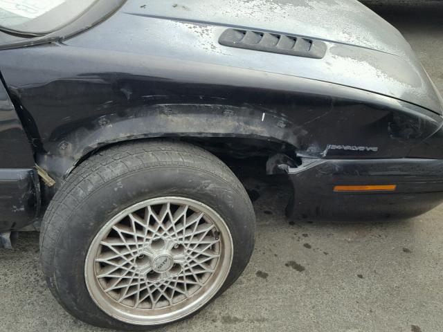 1G2WJ12X1RF279285 - 1994 PONTIAC GRAND PRIX შავი ფოტო 9