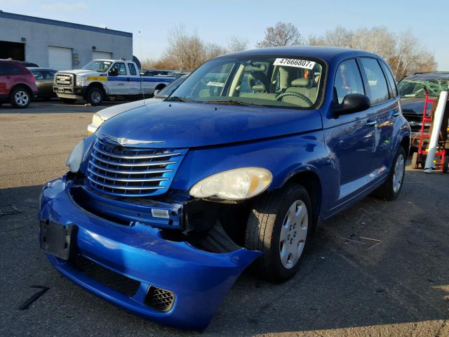 3A4FY48B86T274665 - 2006 CHRYSLER PT CRUISER BLUE photo 2