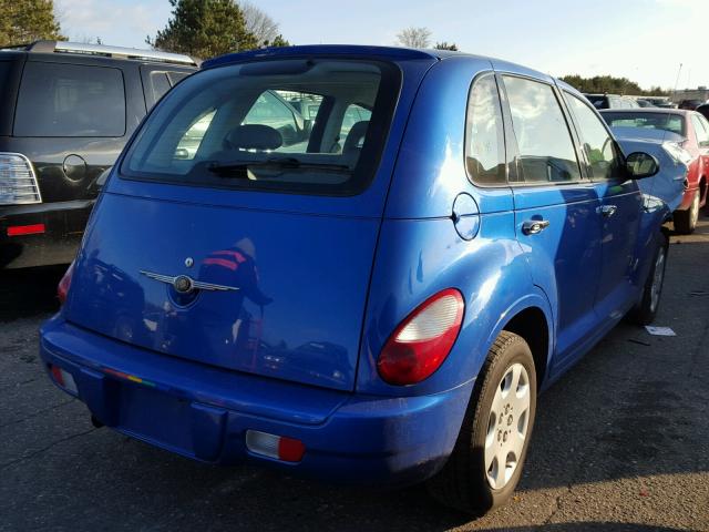 3A4FY48B86T274665 - 2006 CHRYSLER PT CRUISER BLUE photo 4