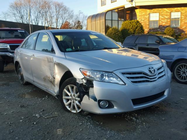 4T1BK3EK6AU111222 - 2010 TOYOTA CAMRY SE SILVER photo 1