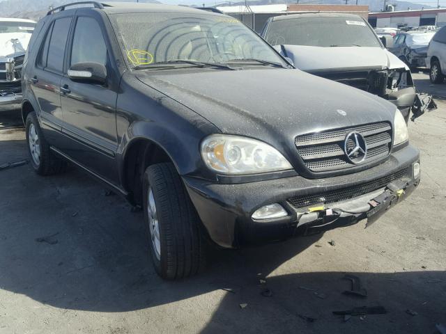 4JGAB75E22A362822 - 2002 MERCEDES-BENZ ML 500 BLACK photo 1