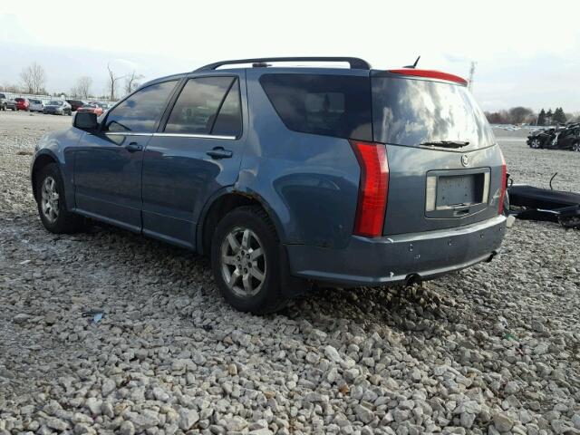 1GYEE637X60213141 - 2006 CADILLAC SRX BLUE photo 3