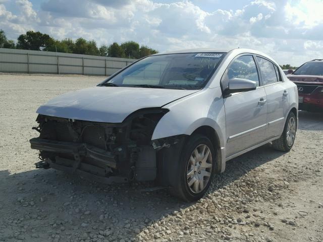 3N1AB6AP0CL711544 - 2012 NISSAN SENTRA 2.0 SILVER photo 2