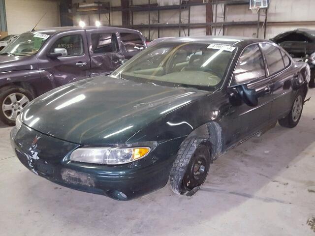 1G2WJ52M2XF279855 - 1999 PONTIAC GRAND PRIX GREEN photo 2