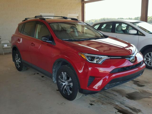 JTMBFREV9HJ151697 - 2017 TOYOTA RAV4 LE RED photo 1