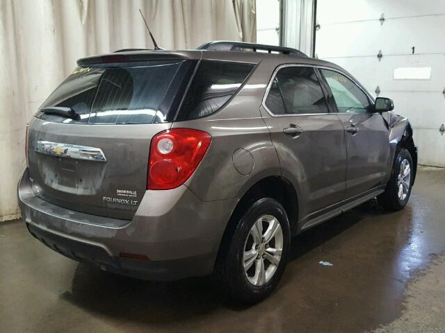 2GNALDEK7C6273467 - 2012 CHEVROLET EQUINOX LT GRAY photo 4