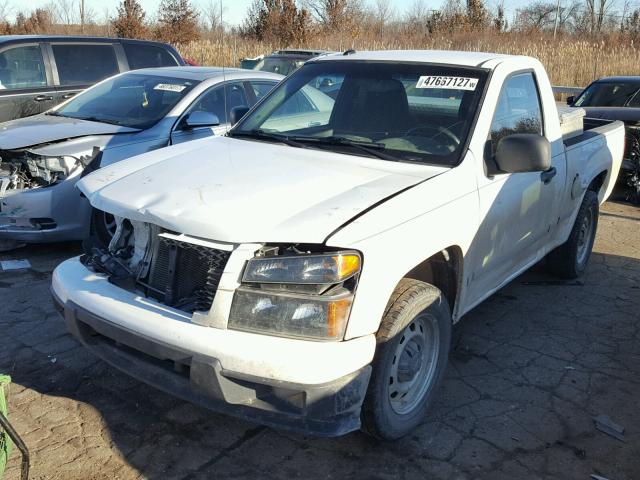 1GCCS149798158517 - 2009 CHEVROLET COLORADO WHITE photo 2